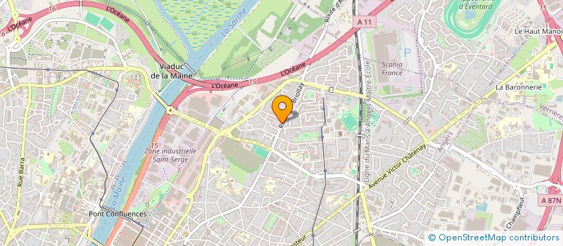 localisation de l'entreprise MONSIEUR HOUSSIN ZARROUG  ANGERS