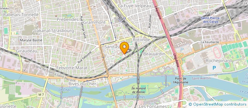 localisation de l'entreprise MONSIEUR HOUSSINE AOUAYTI  TOURS