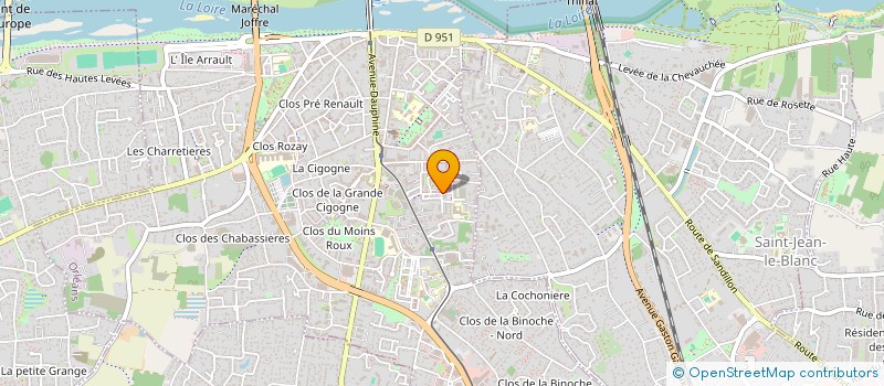 localisation de l'entreprise MONSIEUR HOUSSINE EL MOURABIT  ORLEANS