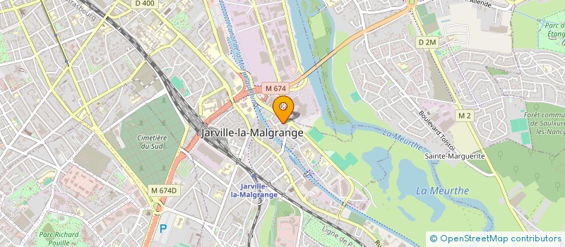 localisation de l'entreprise MONSIEUR HOUSSINE HRAIBA  JARVILLE-LA-MALGRANGE