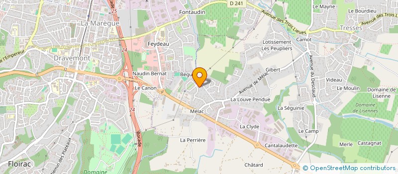 localisation de l'entreprise MONSIEUR HOUSSINE LAKSIR à ARTIGUES-PRES-BORDEAUX