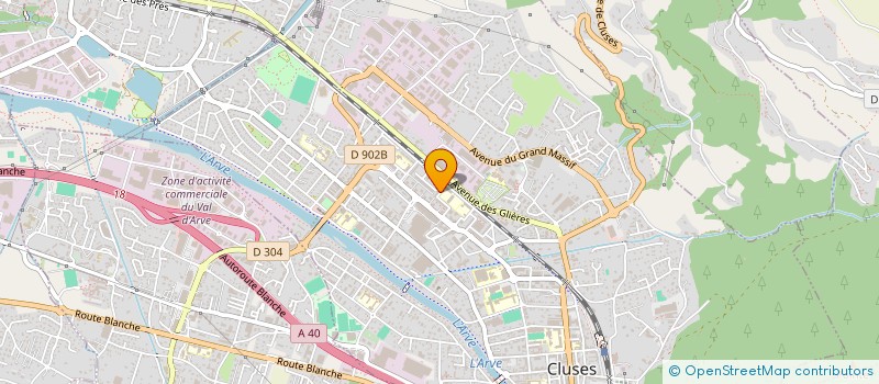 localisation de l'entreprise MONSIEUR HOUSSINE MIHOUBI  CLUSES