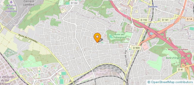 localisation de l'entreprise MONSIEUR HOUSSINE NAJJARI  ARGENTEUIL