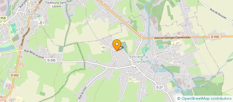 localisation de l'entreprise MONSIEUR HOUSSINE OKACHI  FERRIERE LA GRANDE