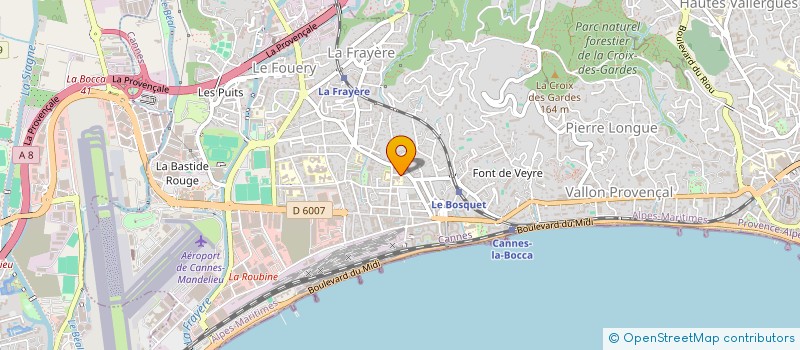 localisation de l'entreprise MONSIEUR HOUSSINE TRABELSI à CANNES