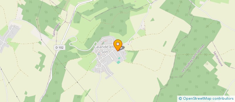 localisation de l'entreprise MONSIEUR HOUSTON HYPPOLITE  LALANDE-EN-SON