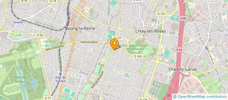 localisation de l'entreprise MONSIEUR HOUZEFA PICHORI  L'HAY-LES-ROSES