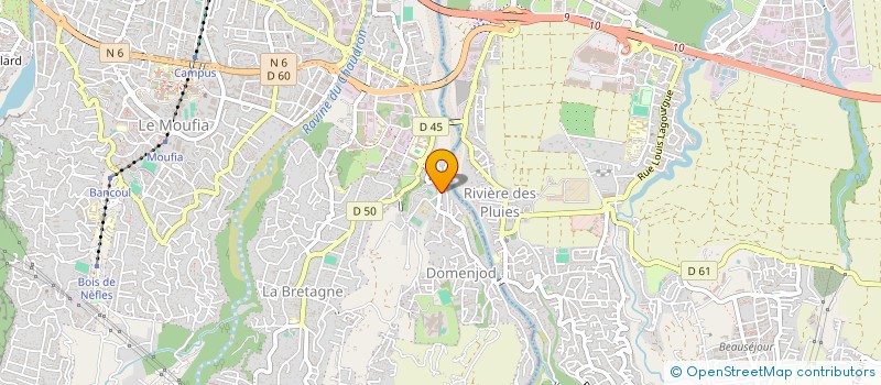 localisation de l'entreprise MONSIEUR HOUZEPHA CHAUCATH  SAINT-DENIS