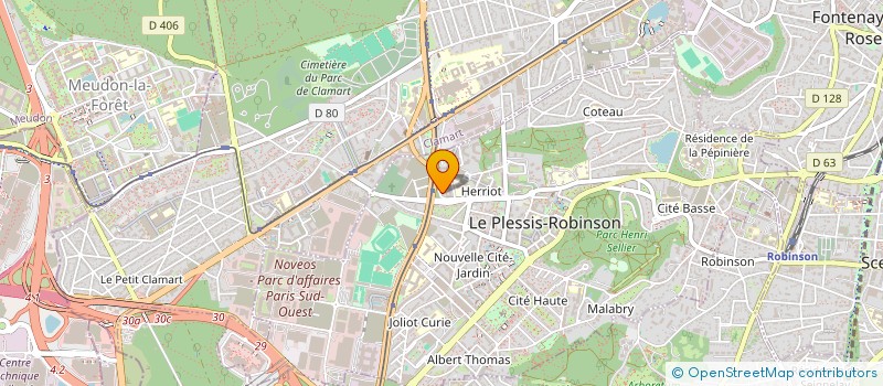 localisation de l'entreprise MONSIEUR HOVANES TOURABI  LE PLESSIS-ROBINSON