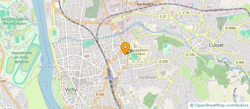 localisation de l'entreprise MONSIEUR HOVHANNES ATANESYAN à VICHY
