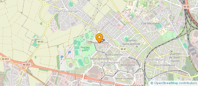 localisation de l'entreprise MONSIEUR HOVHANNES SARGSIAN à STRASBOURG
