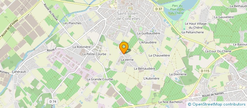 localisation de l'entreprise MONSIEUR HOVHANNES TENEKEJYAN  SAINT-JULIEN-DE-CONCELLES