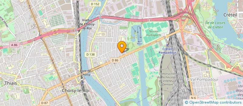 localisation de l'entreprise MONSIEUR HOVIG ABECHIAN  CHOISY-LE-ROI