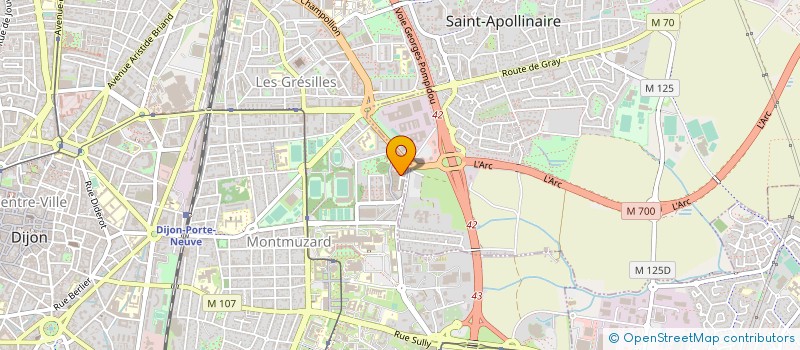localisation de l'entreprise MONSIEUR HOVIK BAGDASSARIAN à DIJON