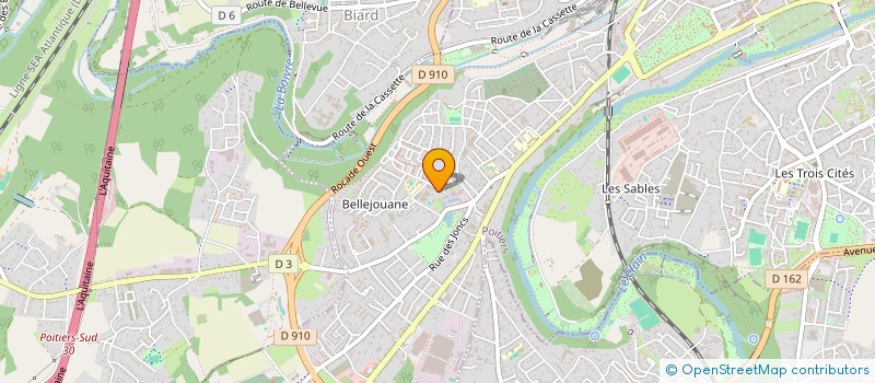 localisation de l'entreprise MONSIEUR HOVIK HOVANESSIAN  POITIERS