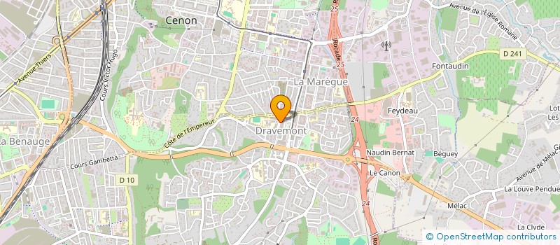 localisation de l'entreprise MONSIEUR HOVSEP MANVELOV  GRADIGNAN