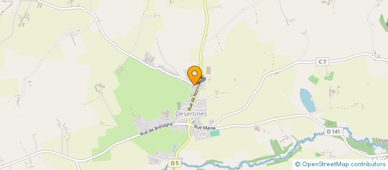 localisation de l'entreprise MONSIEUR HOWARD MARKS  FOUGEROLLES DU PLESSIS