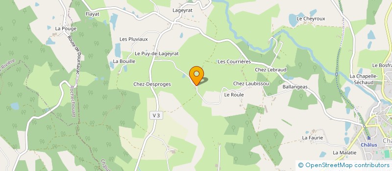 localisation de l'entreprise MONSIEUR HOWARD MICHAEL BRAGG à BUSSIERE-GALANT
