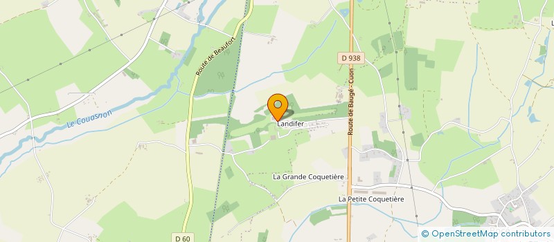 localisation de l'entreprise MONSIEUR HOWARD PROOPS  BAUGE-EN-ANJOU