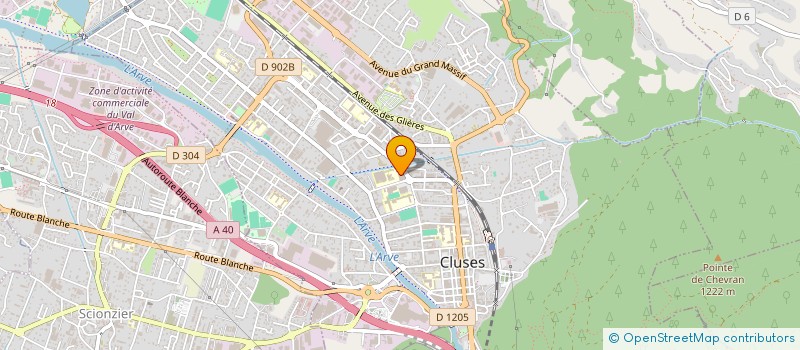 localisation de l'entreprise MONSIEUR HOWELL SEEDOO  CLUSES