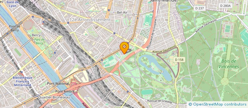 localisation de l'entreprise MONSIEUR HOYETON ZOUMENOU  PARIS