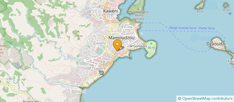 localisation de l'entreprise MONSIEUR HOZEFA ABDOULA à MAMOUDZOU