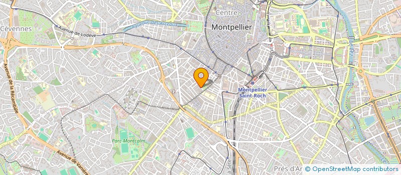 localisation de l'entreprise MONSIEUR HRACHIK HOVHANNISYAN à MONTPELLIER