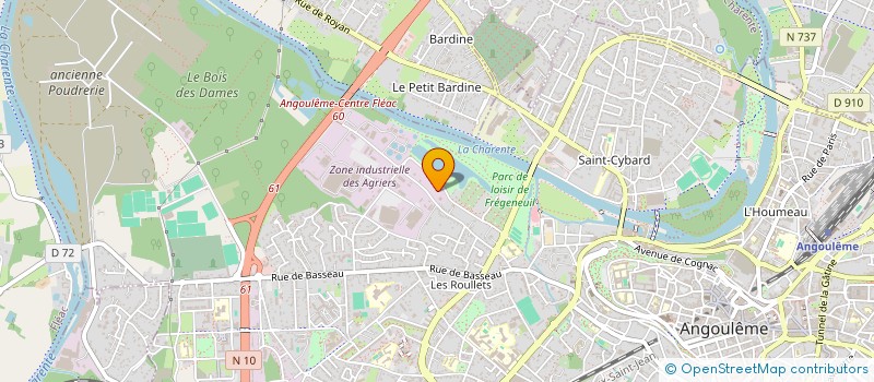 localisation de l'entreprise MONSIEUR HRACHYA VIRABYAN à ANGOULEME