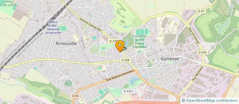 localisation de l'entreprise MONSIEUR HRAIR RAZARIAN à GONESSE