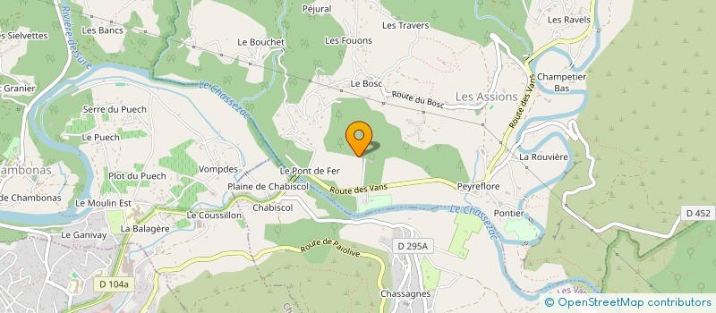 localisation de l'entreprise MONSIEUR HREVE NOVET  LES ASSIONS