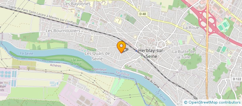 localisation de l'entreprise MONSIEUR HRISTIJAN NAJDOVSKI à HERBLAY-SUR-SEINE