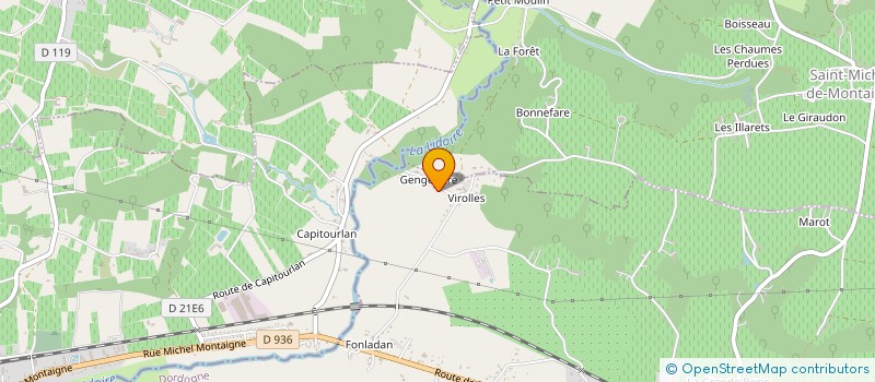 localisation de l'entreprise MONSIEUR HRISTO BETEV  LAMOTHE-MONTRAVEL