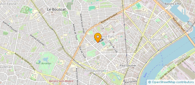 localisation de l'entreprise MONSIEUR HRISTO MANEV à BORDEAUX