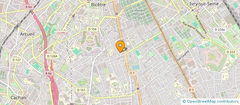 localisation de l'entreprise MONSIEUR HRISTO STEFANOV à VILLEJUIF