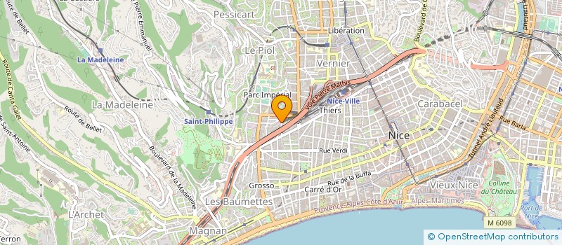 localisation de l'entreprise MONSIEUR HRISTO YANAKIEV à NICE