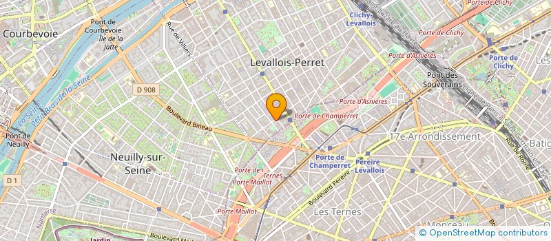 localisation de l'entreprise MONSIEUR HU CHENG à LEVALLOIS-PERRET