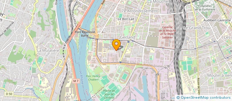 localisation de l'entreprise MONSIEUR HUA PAN  LYON