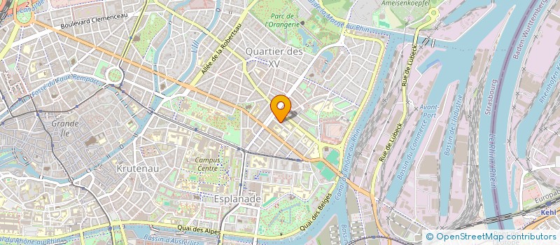 localisation de l'entreprise MONSIEUR HUAI ZENG  STRASBOURG