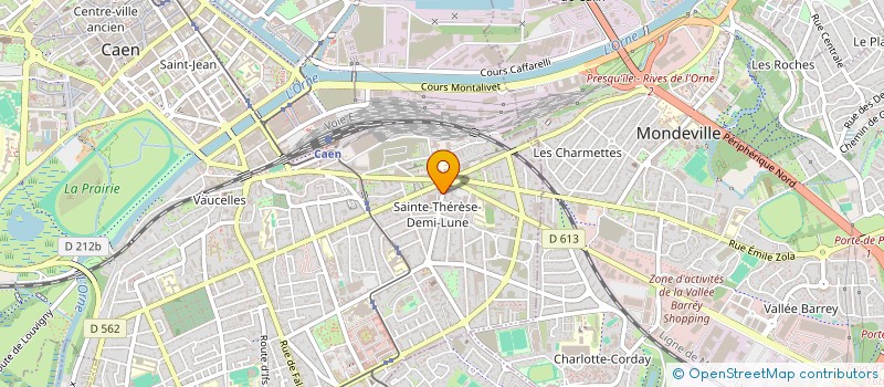 localisation de l'entreprise MONSIEUR HUAN YU à CAEN