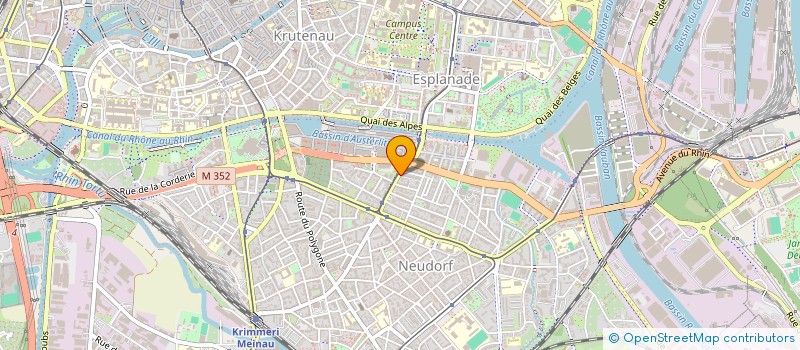 localisation de l'entreprise MONSIEUR HUANWEN CHEN à STRASBOURG