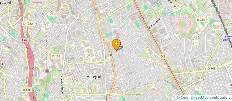 localisation de l'entreprise MONSIEUR HUAXING LEE à VILLEJUIF