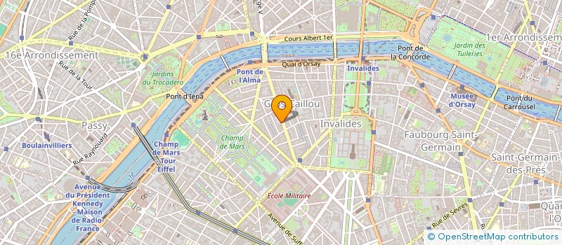 localisation de l'entreprise MONSIEUR HUBEERT VALLET  PARIS