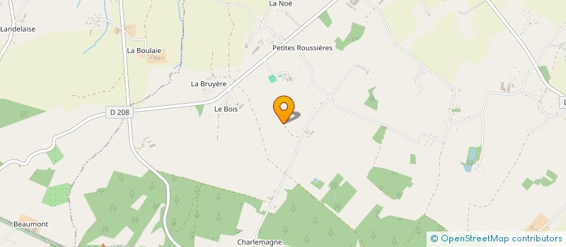 localisation de l'entreprise MONSIEUR HUBERT ADAM à LE MENIL-DE-BRIOUZE