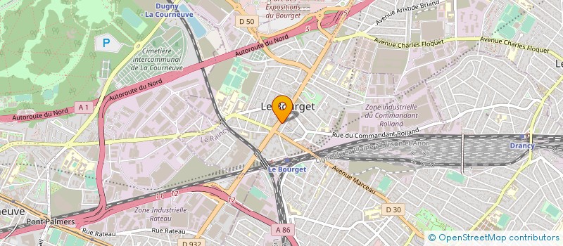 localisation de l'entreprise MONSIEUR HUBERT AFULA KABAMA  BOBIGNY