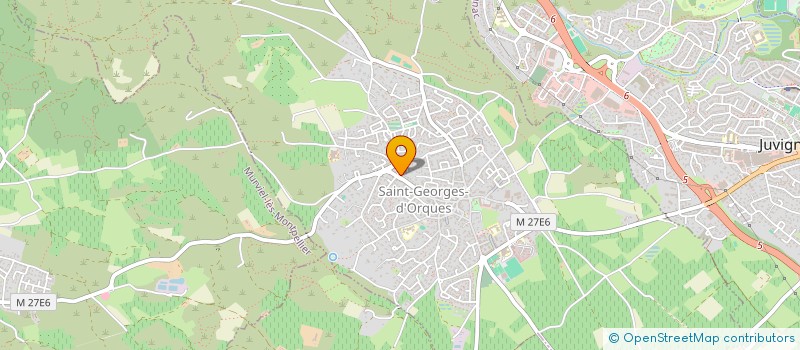 localisation de l'entreprise MONSIEUR HUBERT AMBIEHL  SAINT-GEORGES-D'ORQUES