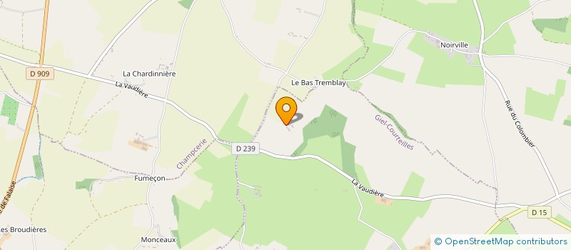 localisation de l'entreprise MONSIEUR HUBERT ANGOT à CHAMPCERIE