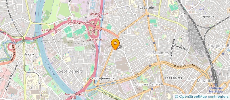 localisation de l'entreprise MONSIEUR HUBERT ARRES à TOULOUSE