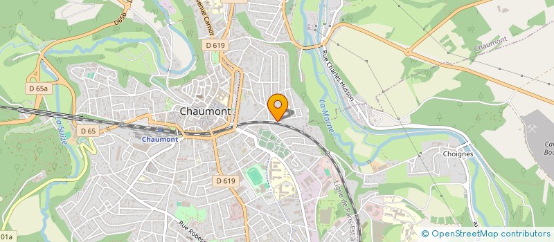 localisation de l'entreprise MONSIEUR HUBERT AUBERTOT à CHAUMONT