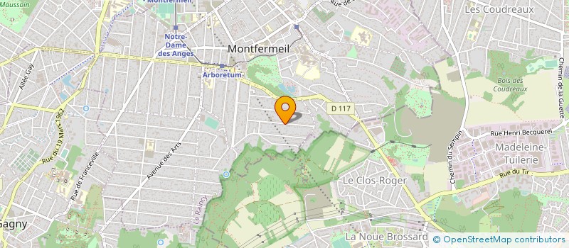 localisation de l'entreprise MONSIEUR HUBERT AUTIN à MONTFERMEIL