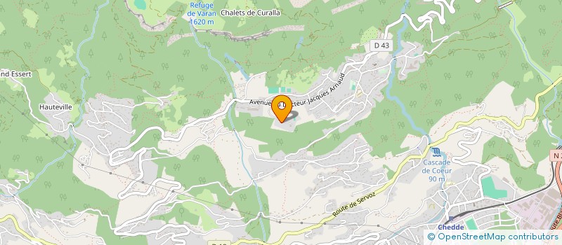 localisation de l'entreprise MONSIEUR HUBERT BACQUES  PASSY